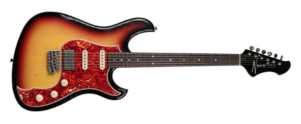 NOVO GUITARS IDRIS HSS - '64 3 TONE SUNBURST