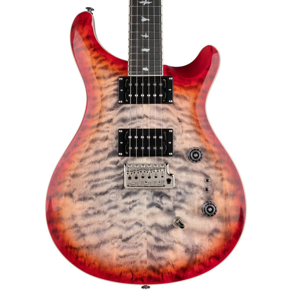 PRS SE CUSTOM 24-08 - CHARCOAL CHERRY BURST