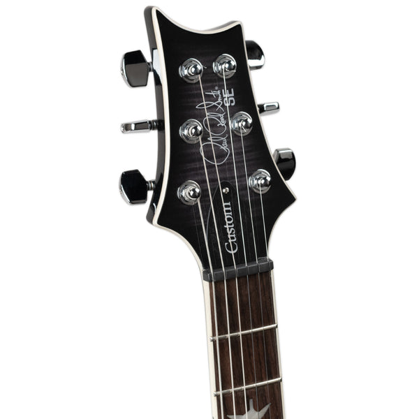 PRS SE CUSTOM 24 SEMI-HOLLOW PIEZO - CHARCOAL BURST