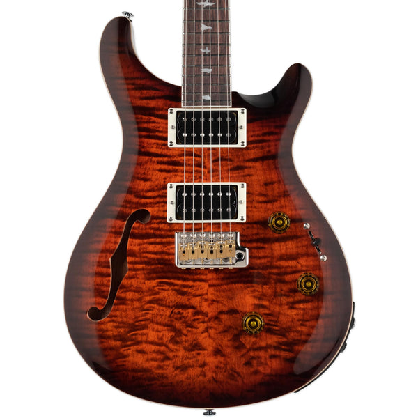 PRS SE CUSTOM 24 SEMI-HOLLOW PIEZO - ORANGE TIGER BURST