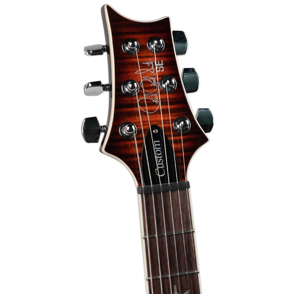 PRS SE CUSTOM 24 SEMI-HOLLOW PIEZO - ORANGE TIGER BURST