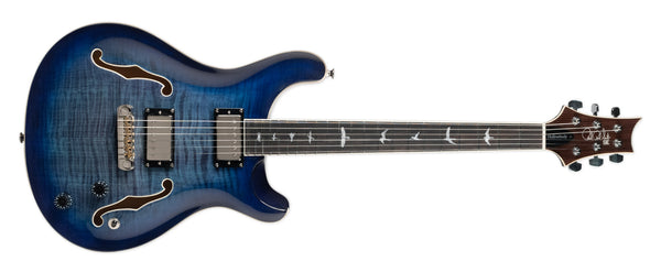 PRS SE HOLLOWBODY II - FADED BLUE BURST WITH CASE