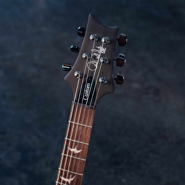 PRS SE "EXOTIC" CUSTOM 24-08 POPLAR BURL - CHARCOAL CHERRY MIDNIGHT BURST