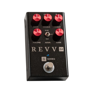 REVV G4 - LIMITED EDITION BLACK SPARKLE -  RED CHANNEL OVERDRIVE/DISTORTION