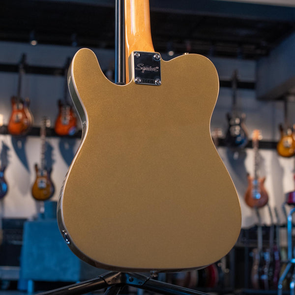 SQUIER CLASSIC VIBE CUSTOM TELECASTER SH WITH BIGSBY - AZTEC GOLD *DEMO FINISH CHECK*