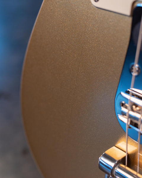 SQUIER CLASSIC VIBE CUSTOM TELECASTER SH WITH BIGSBY - AZTEC GOLD *DEMO FINISH CHECK*