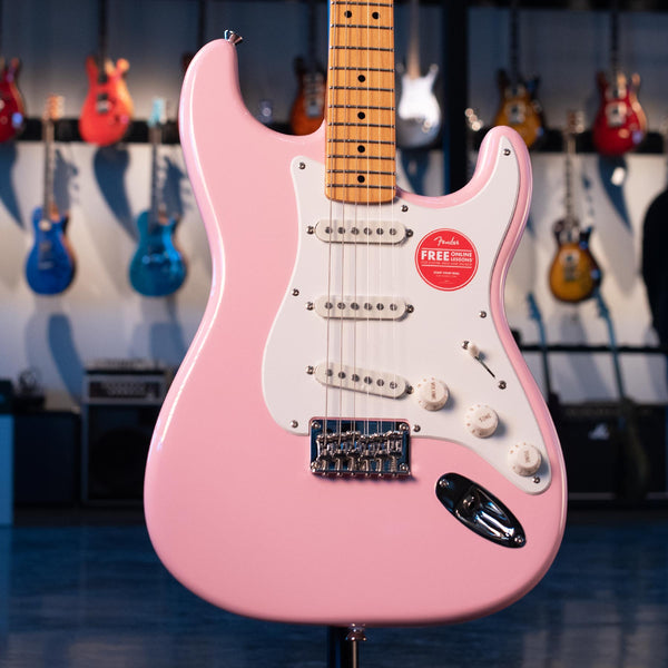 SQUIER CLASSIC VIBE '50S STRATOCASTER HT - SHELL PINK