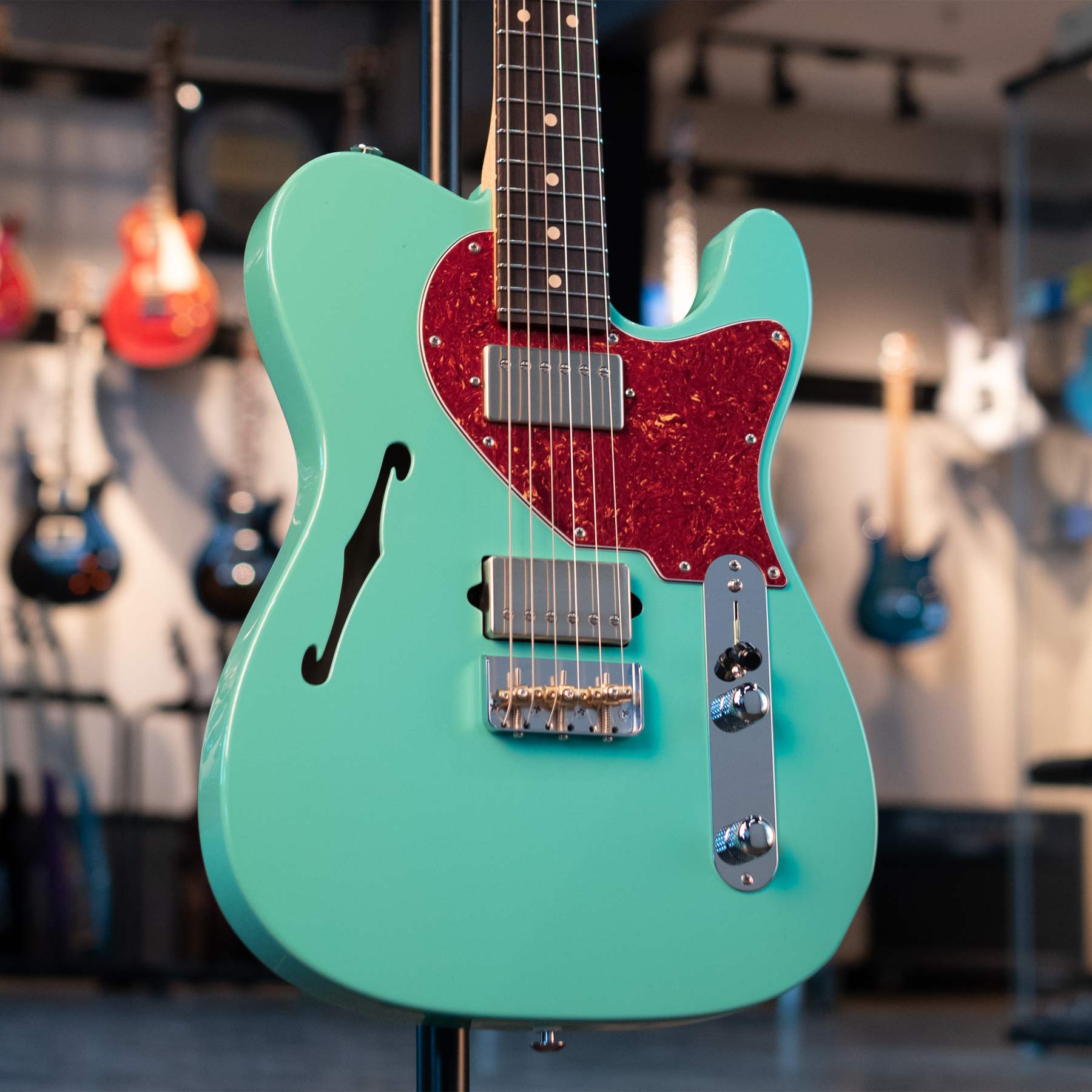 SUHR ALT T ROSEWOOD FINGERBOARD - SEAFOAM GREEN | Stang Guitars