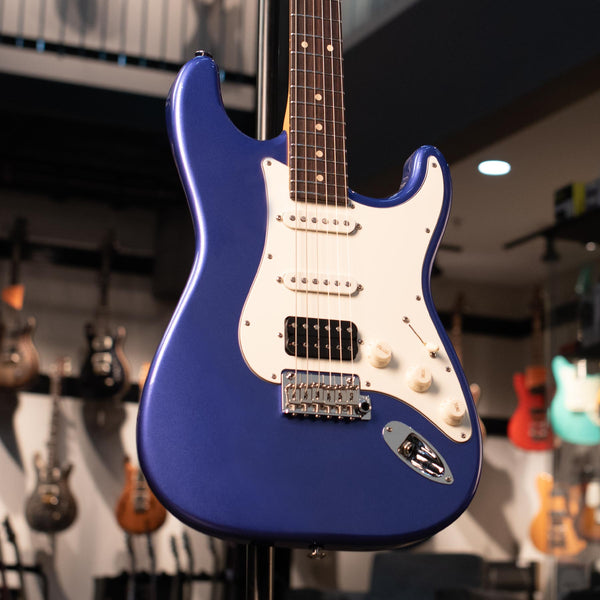 SUHR CLASSIC S, INDIGO METALLIC, INDIAN ROSEWOOD FINGERBOARD, HSS, SSCII W/BAG