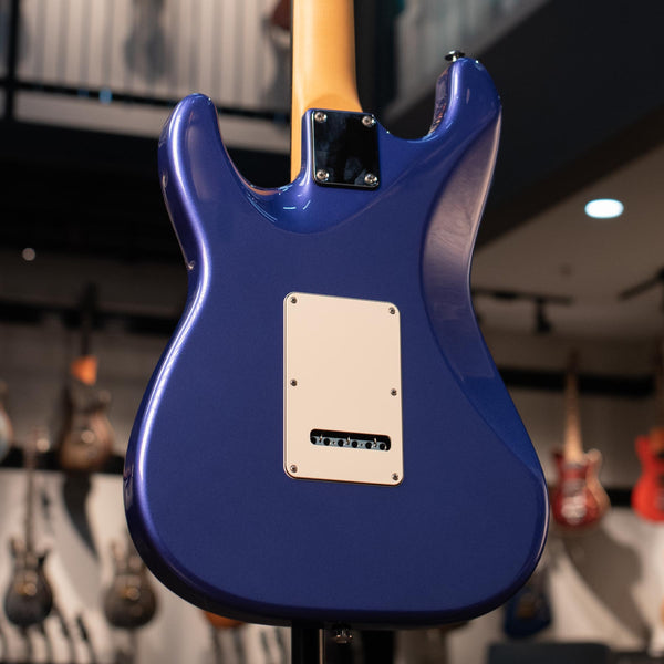 SUHR CLASSIC S, INDIGO METALLIC, INDIAN ROSEWOOD FINGERBOARD, HSS, SSCII W/BAG