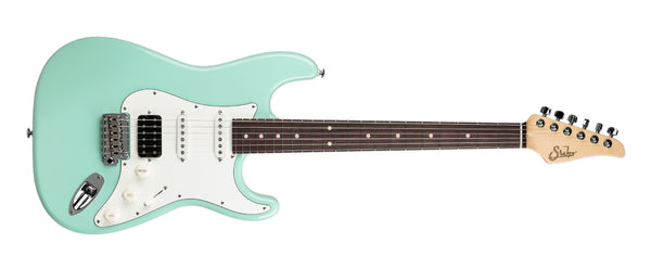 SUHR CLASSIC S, SURF GREEN, INDIAN ROSEWOOD FINGERBOARD, HSS, SSCII