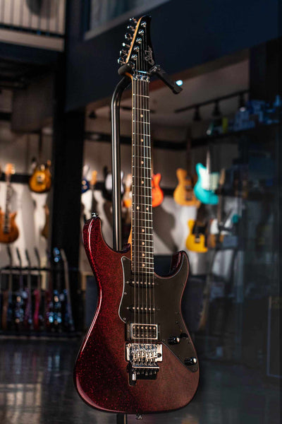 SUHR PETE THORN SIGNATURE SERIES STANDARD, RED SPARKLE, FU-TONE FLOYD, HSS