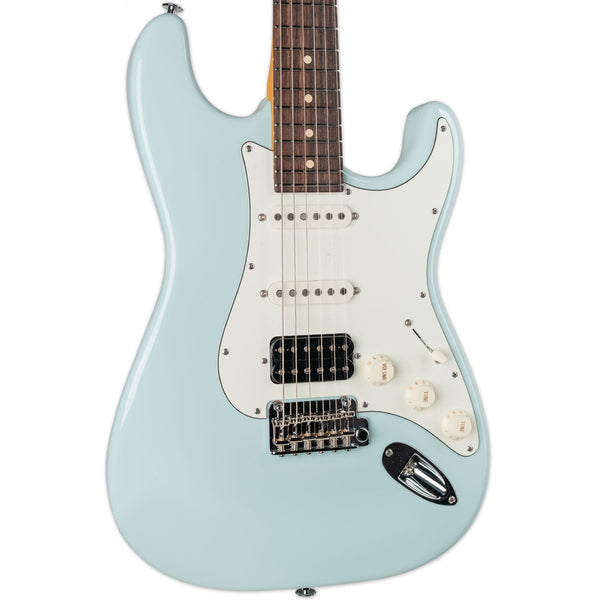 SUHR CLASSIC S, SONIC BLUE, INDIAN ROSEWOOD FINGERBOARD, HSS, SSCII W/BAG