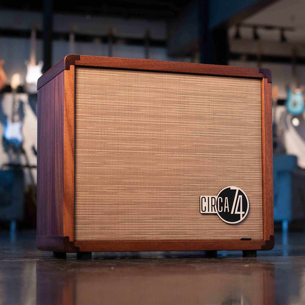 TAYLOR CIRCA 74 ACOUSTIC AMPLIFIER WITH STAND - MAHOGANY