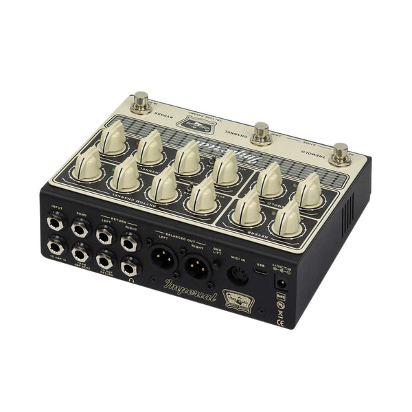 TONE KING IMPERIAL TRI-TUBE PREAMP PEDAL *IN LIMITED STOCK NOW*