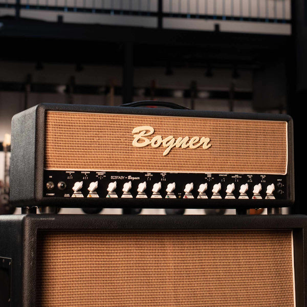 USED BOGNER ECSTASY 101B EL34 WITH CLASS A/AB SWITCH AND FOOT SWITCH