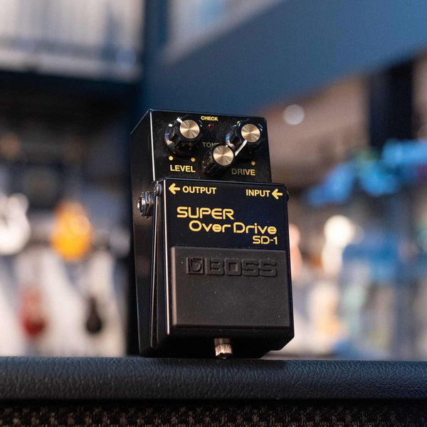 USED BOSS 40TH ANNIVERSARY SD-1-4A SUPER OVERDRIVE