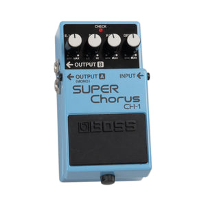 USED BOSS CH-1 SUPER CHORUS WITH BOX