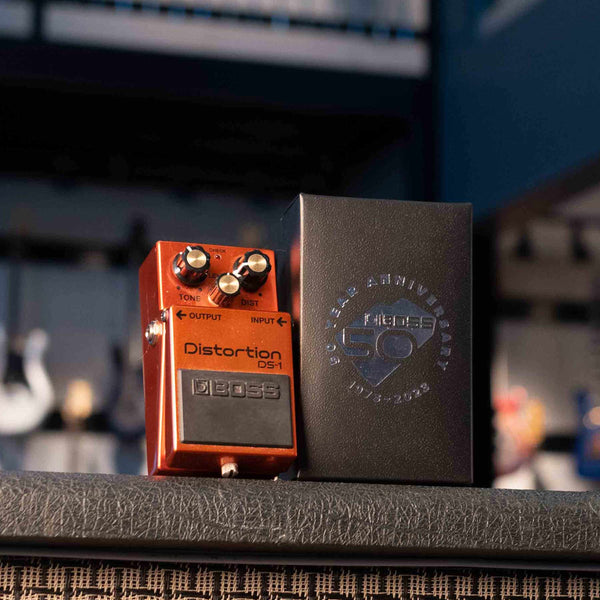 USED BOSS DS-1 DISTORTION - 50TH ANNIVERSARY SPECIAL EDITION W/BOX