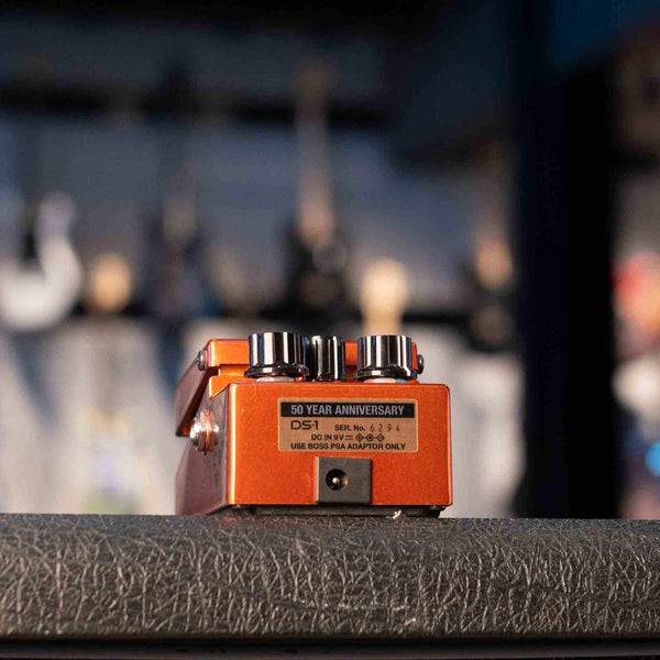 USED BOSS DS-1 DISTORTION - 50TH ANNIVERSARY SPECIAL EDITION W/BOX