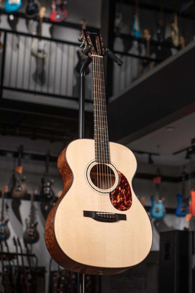 USED BOUCHER LE-SG-241-M 20TH ANNIVERSARY OM - QUILTED SAPELE