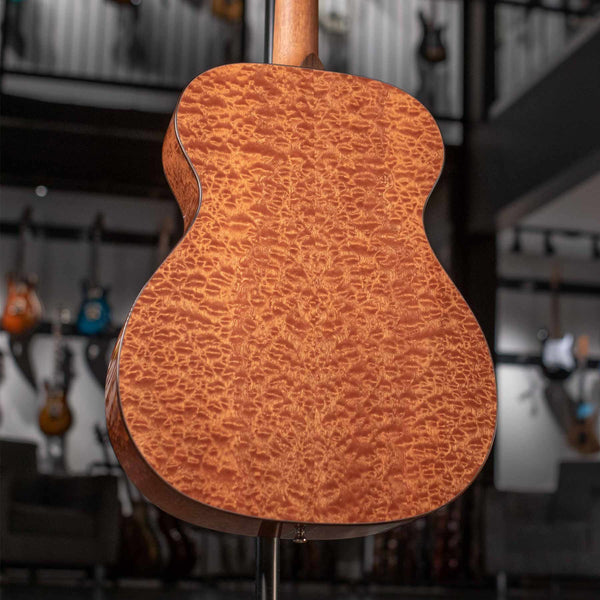 USED BOUCHER LE-SG-241-M 20TH ANNIVERSARY OM - QUILTED SAPELE