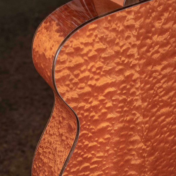 USED BOUCHER LE-SG-241-M 20TH ANNIVERSARY OM - QUILTED SAPELE