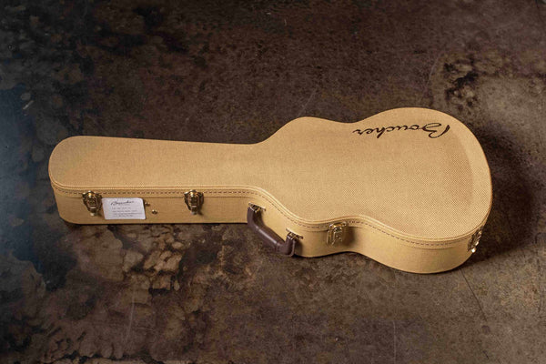 USED BOUCHER LE-SG-241-M 20TH ANNIVERSARY OM - QUILTED SAPELE