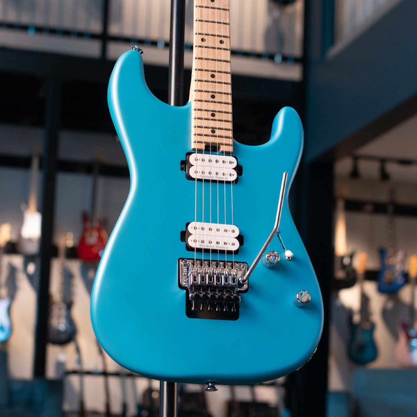 USED CHARVEL PRO MOD STYLE 1 SAN DIMAS HH FR WITH GIGBAG - MATTE BLUE FROST