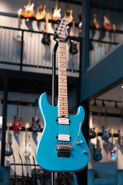 USED CHARVEL PRO MOD STYLE 1 SAN DIMAS HH FR WITH GIGBAG - MATTE BLUE FROST
