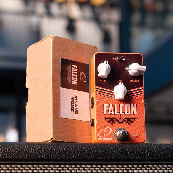 USED CRAZY TUBE CIRCUITS FALCON WITH BOX