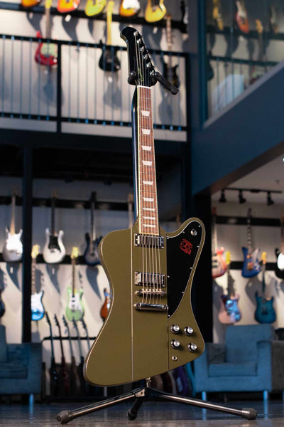 USED EPIPHONE FIREBIRD - OLIVE DRAB SPECIAL EDITION WITH GIBSON CASE