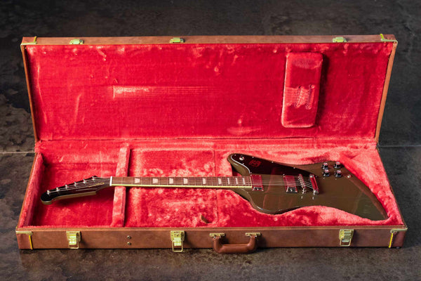 USED EPIPHONE FIREBIRD - OLIVE DRAB SPECIAL EDITION WITH GIBSON CASE