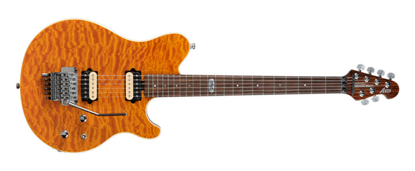 USED ERNIE BALL MUSIC MAN AXIS BFR WITH ALL ROSEWOOD NECK