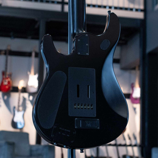USED ERNIE BALL MUSIC MAN PETRUCCI JP6 STEALTH W/CASE