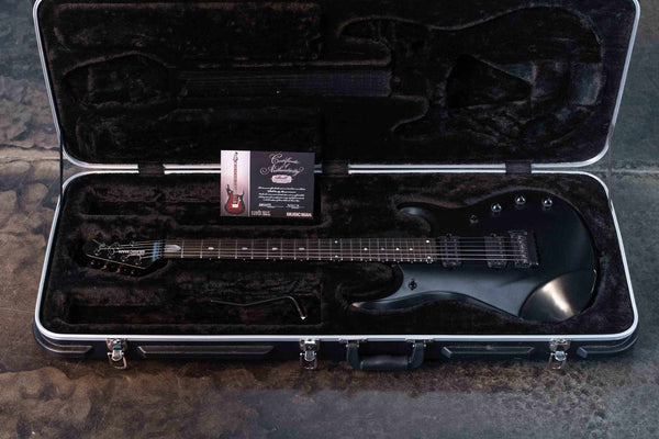USED ERNIE BALL MUSIC MAN PETRUCCI JP6 STEALTH W/CASE