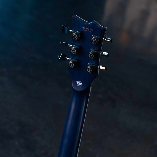 USED ESP E-II ECLIPSE BLUE NATURAL FADE WITH CASE