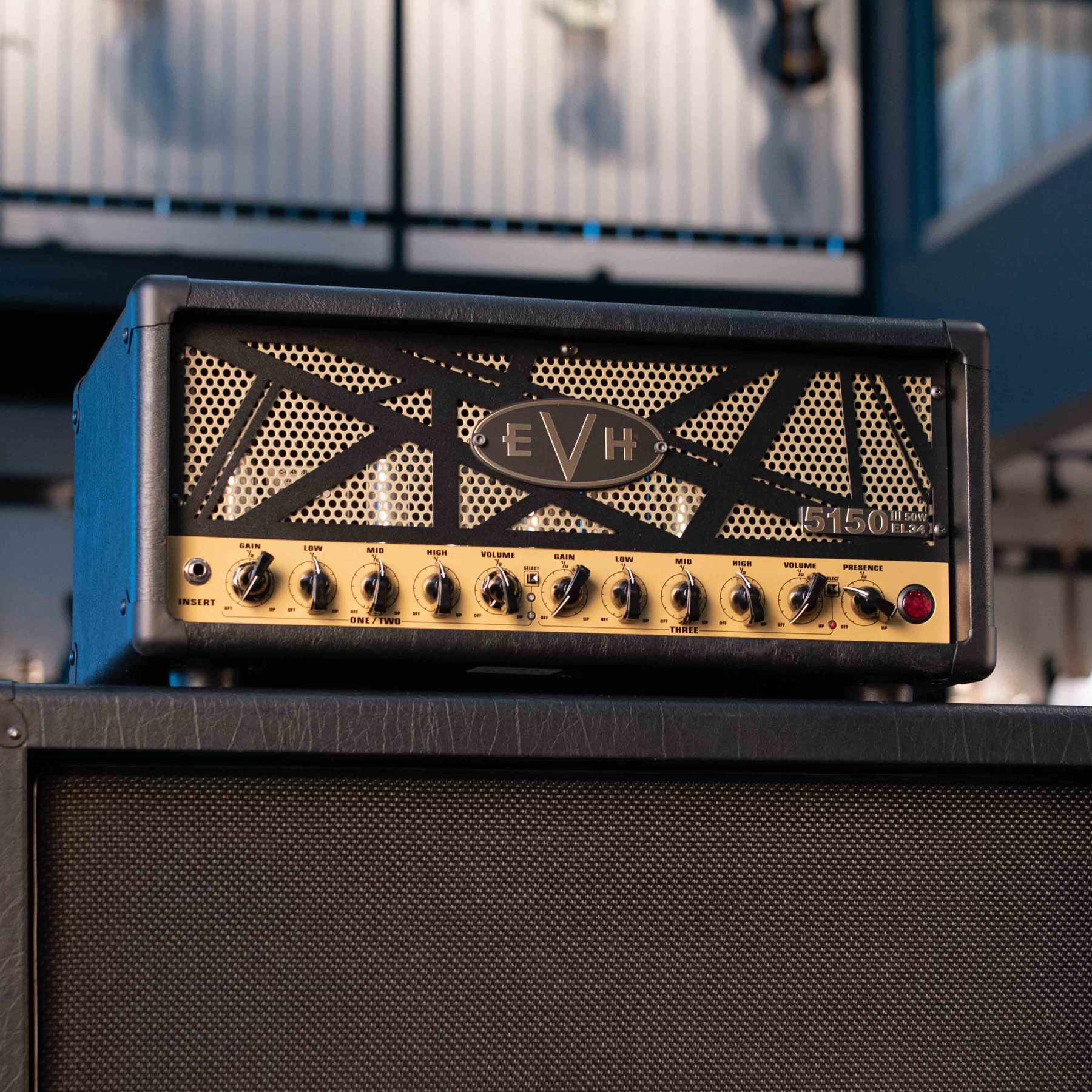 USED EVH  5150III® 50W EL34 HEAD WITH COVER