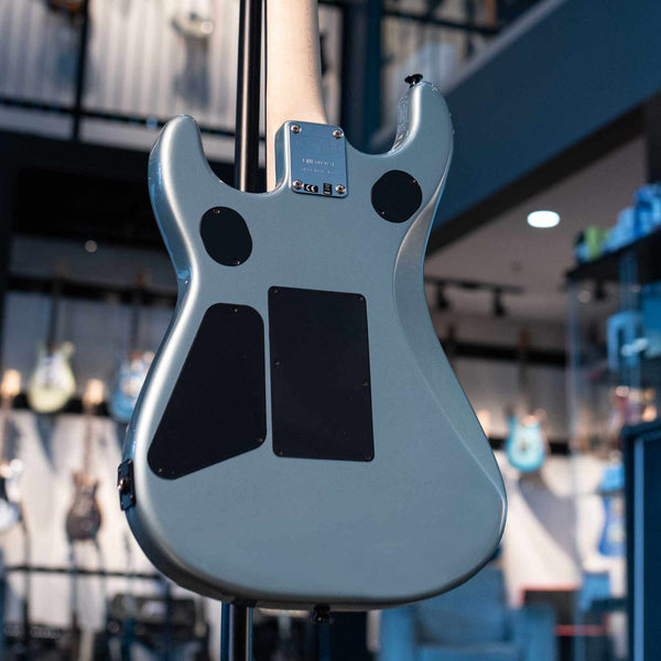 USED EVH 5150 SERIES STANDARD, EBONY ICE BLUE METALLIC WITH GIGBAG