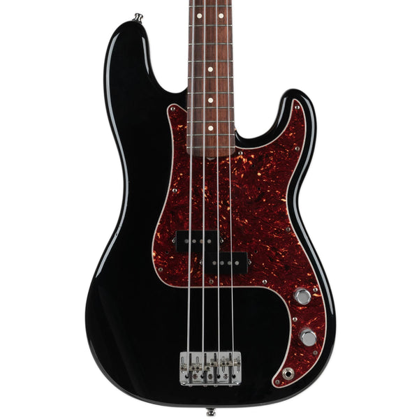 USED FENDER AMERICAN STANDARD PRECISION BASS BLACK W/CASE