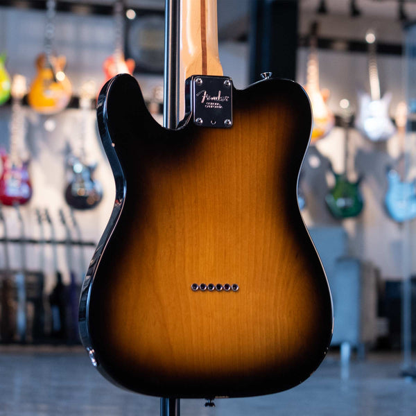 USED FENDER AMERICAN STANDARD TELECASTER - 2TSB WITH LOLLAR PICKUPS AND CASE