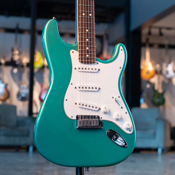 USED FENDER AMERICAN STRATOCASTER 1994 40TH ANNIVERSARY - CARIBBEAN MIST WITH CASE