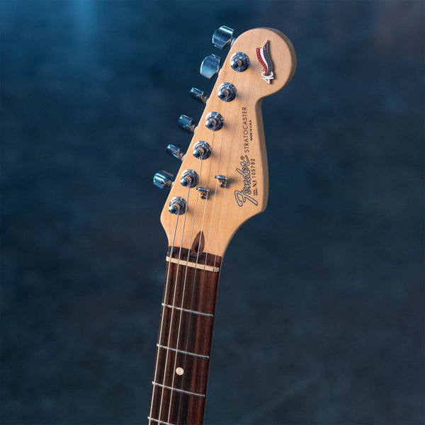USED FENDER AMERICAN STRATOCASTER 1994 40TH ANNIVERSARY - CARIBBEAN MIST WITH CASE
