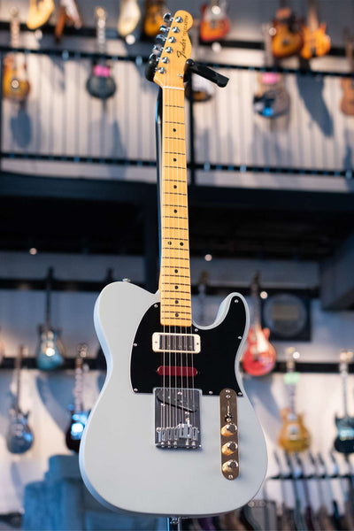 USED FENDER BRENT MASON SIGNATURE TELECASTER WITH CASE - PRIMER GRAY