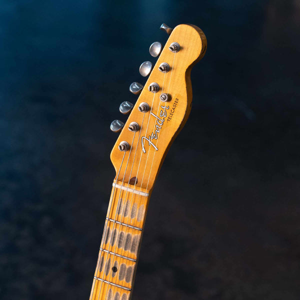 USED FENDER CUSTOM SHOP LIMITED EDITION ’51 TELE HS - WHITE BLONDE HEAVY RELIC WITH CASE