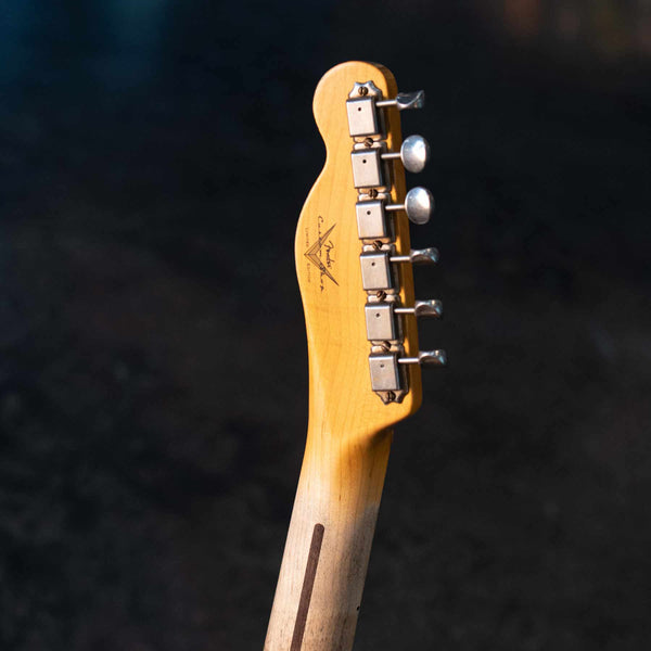 USED FENDER CUSTOM SHOP LIMITED EDITION ’51 TELE HS - WHITE BLONDE HEAVY RELIC WITH CASE