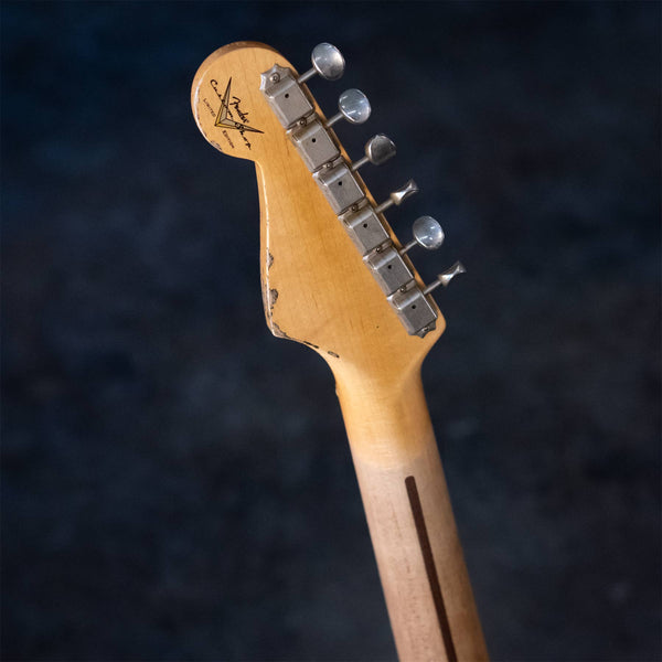 USED FENDER CUSTOM SHOP LIMITED EDITION '56 STRATOCASTER HEAVY RELIC - FADED AGED TAHITIAN CORAL