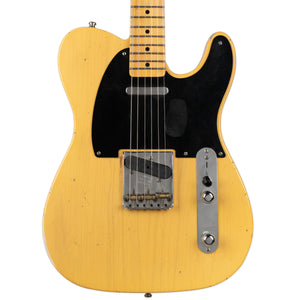 USED FENDER CUSTOM SHOP '52 TELECASTER JOURNEYMAN RELIC - AGED NOCASTER BLONDE