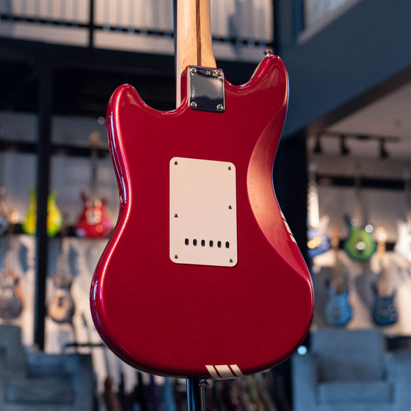 USED FENDER DELUXE SERIES CYCLONE II CANDY APPLE RED W/GIGBAG