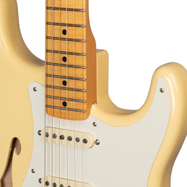 USED FENDER ERIC JOHNSON SIGNATURE STRATOCASTER THINLINE  W/CASE